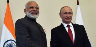 Telephonic discussion between Prime Minister Modi and Russian President