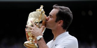 World famous tennis star Roger Federer