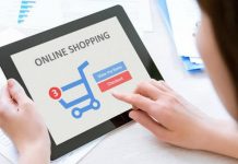 The amount of 'online shopping' is high in small towns of Gujarat