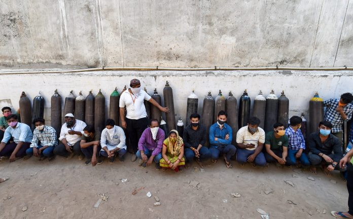 Oxygen for COVID patients in Delhi
