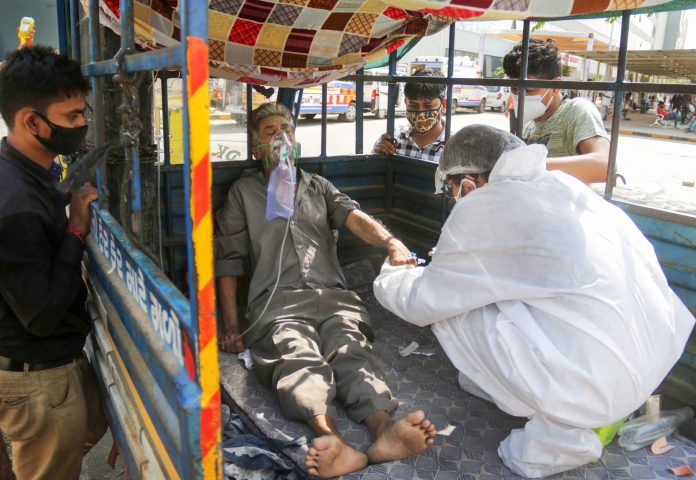 COVID-19 patients in Ahmedabad