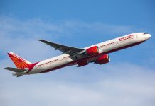 A drunk man urinated on a woman on Air India's New York-Delhi flight