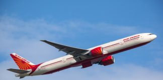 A drunk man urinated on a woman on Air India's New York-Delhi flight