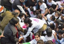 બરેલીમાં કોંગ્રેસની મેરેથોનમાં ભાગદોડ મચતા ત્રણ યુવતી ઘાયલ