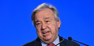 UN chief Antonio Guterres