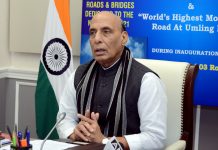 Rajnath urges Army to maintain high vigilance on the border with China
