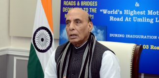 Rajnath urges Army to maintain high vigilance on the border with China