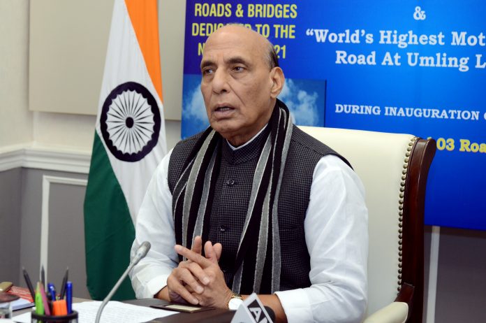 Rajnath urges Army to maintain high vigilance on the border with China