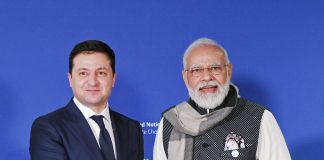 Modi had a phone conversation with the President of Ukraine