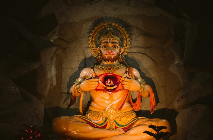 A temple with a 25-foot Hanumanji idol will be realized in New Jersey