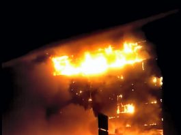 Fierce fire in Jamnagar hotel