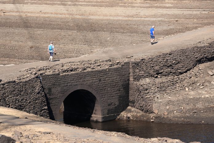 Drought in many areas of England: