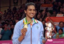 PV Sindhu wins Gold Medal