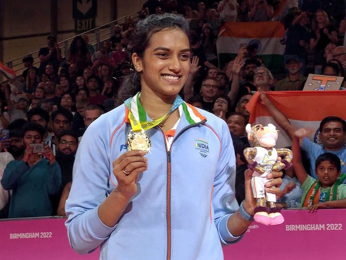 PV Sindhu wins Gold Medal