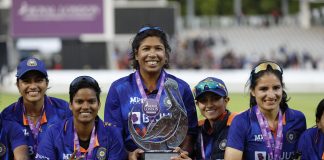 Indian women's cricket team beat England 3-0 in their home ODI