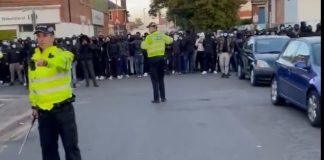 violence in Leicester