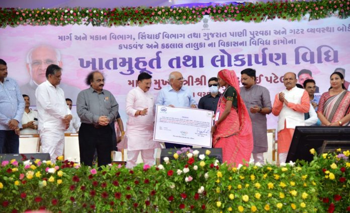 In Kathlal and Kapdwanj talukas Rs. Commencement of 70 development works worth 94.56 crores