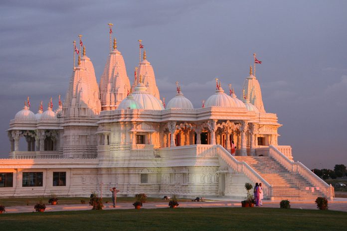 Khalistanis painted anti-India paintings on the walls of the BAPS temple in Toronto