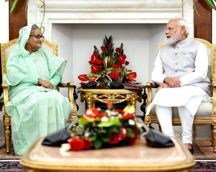 Bangladesh PM visits India,