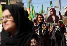 Violent protests by women against the hijab in Iran