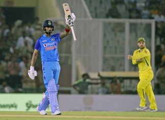 Australia beat India by four wickets in the T20 series