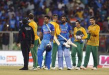 India won by 8 wickets in the first T20 against South Africa