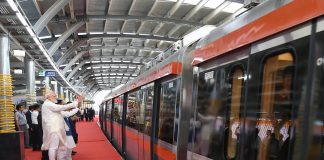 Ahmedabad Metro, Thaltej to Vastral Metro, Narendra Modi