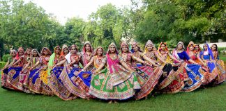 Commencement of Navratri, the festival of worshiping Maa Shakti