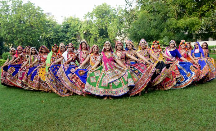 Commencement of Navratri, the festival of worshiping Maa Shakti