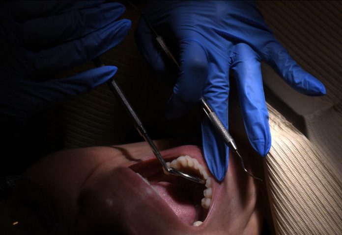 Grandmother extracted the tooth herself