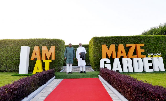 Modi inaugurated Maze Garden and Miyawaki Forest at Kevadia