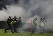 174 dead, 180 injured in football stadium stampede in Indonesia