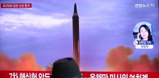 North Korea fired missiles from Japan