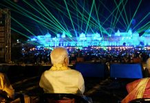 Modi worshiped Lord Ram, participated in Sandhya Aarti