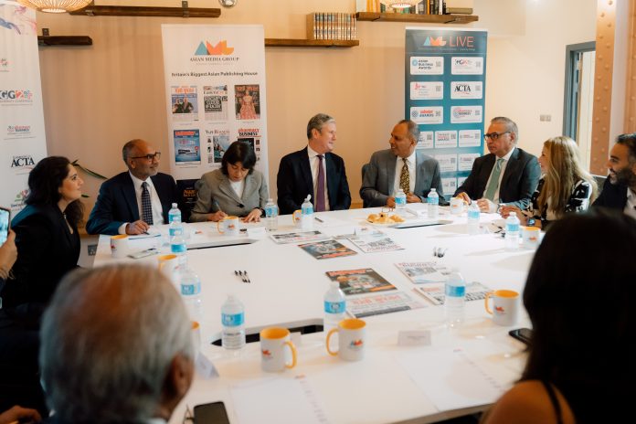 Asian Media Group hosted, Sir Starmer's breakfast meeting with key leaders