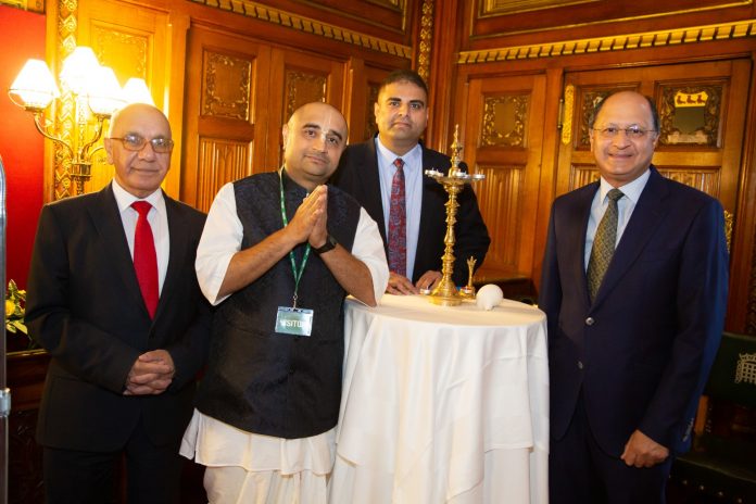 Stockport MP Navendu Mishra organized the Diwali festival for the second consecutive year