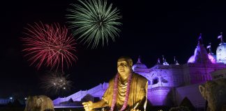 Neasdon Swaminarayan Temple supported a local foodbank on the occasion of Diwali