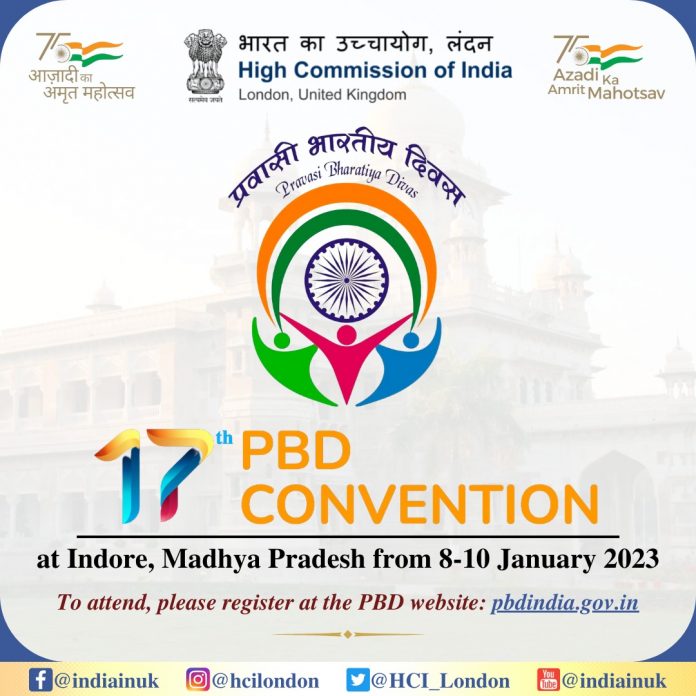 The Tourist Indian Day Convention will be held in Indore from January 8 to 10