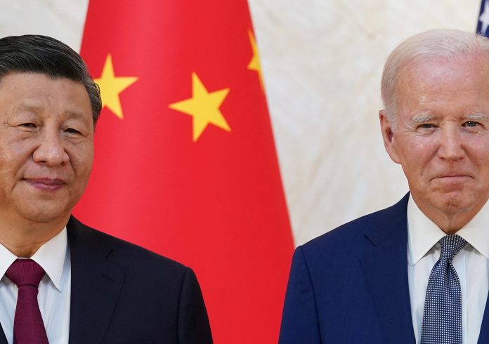 Meeting between Biden and Jinping during the G-20 summit