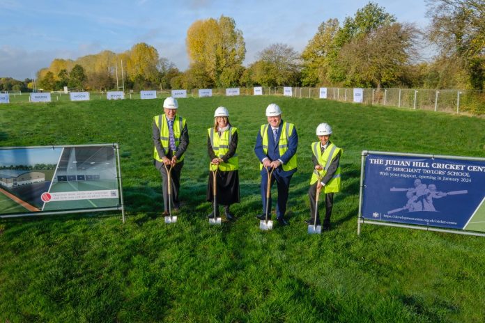 Inauguration of the new Cricket Center at Merchant Taylors School