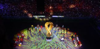 A colorful start to the Football World Cup in Qatar