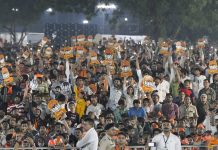 At the height of the election campaign in Gujarat