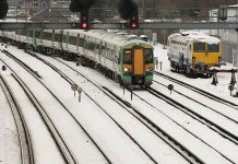 Snowfall: Rail services disrupted