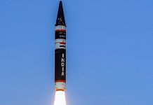 India test-fired Agni-5 ballistic missile after clash with China