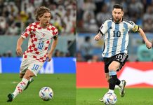 Argentina, France, Croatia, Morocco in the semi-finals of the Football World Cup