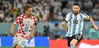 Argentina, France, Croatia, Morocco in the semi-finals of the Football World Cup