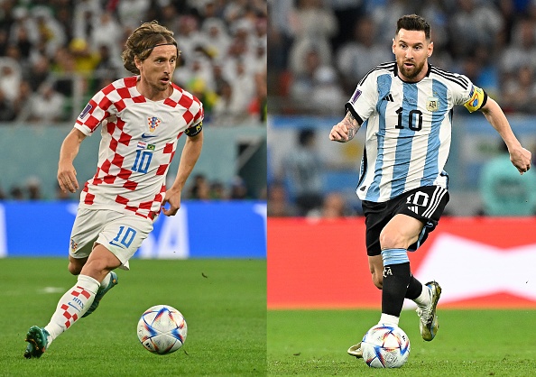 Argentina, France, Croatia, Morocco in the semi-finals of the Football World Cup