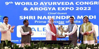 World is turning back to Ayurveda: Modi
