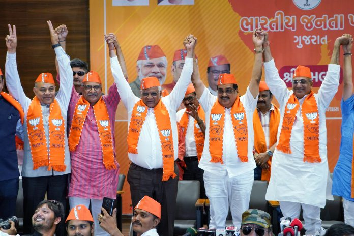 BJP's historic victory in Gujarat riding on Modi's charisma