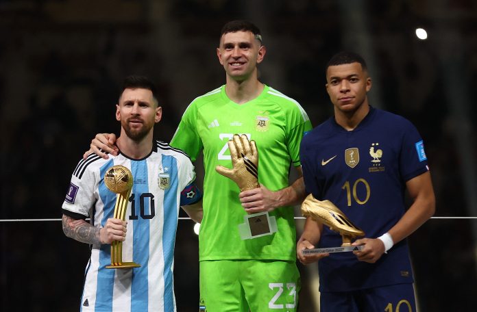 Golden Ball to Messi, Golden Boot to Mbappé